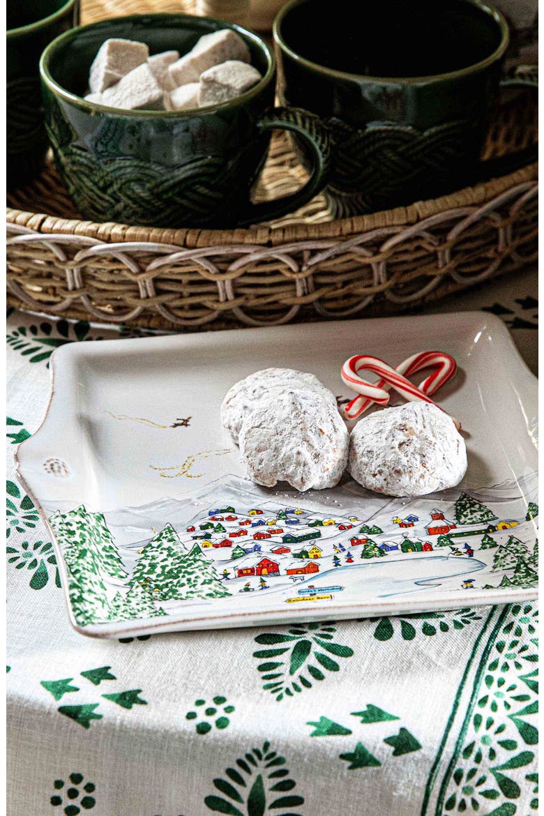Berry & Thread North Pole Tray, Alternate, color, WHITE MULTI