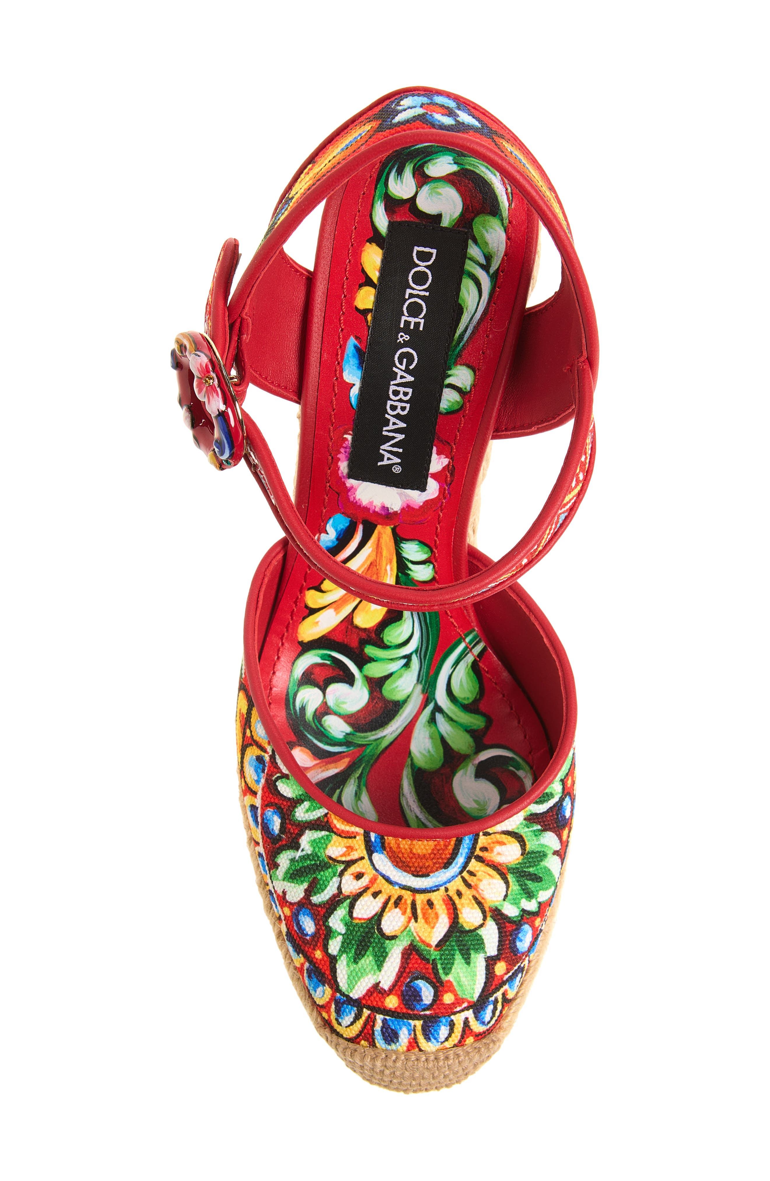 Lola Espadrille Wedge Sandal, Alternate, color, HD6CL RUOTE CARRETTO FLD