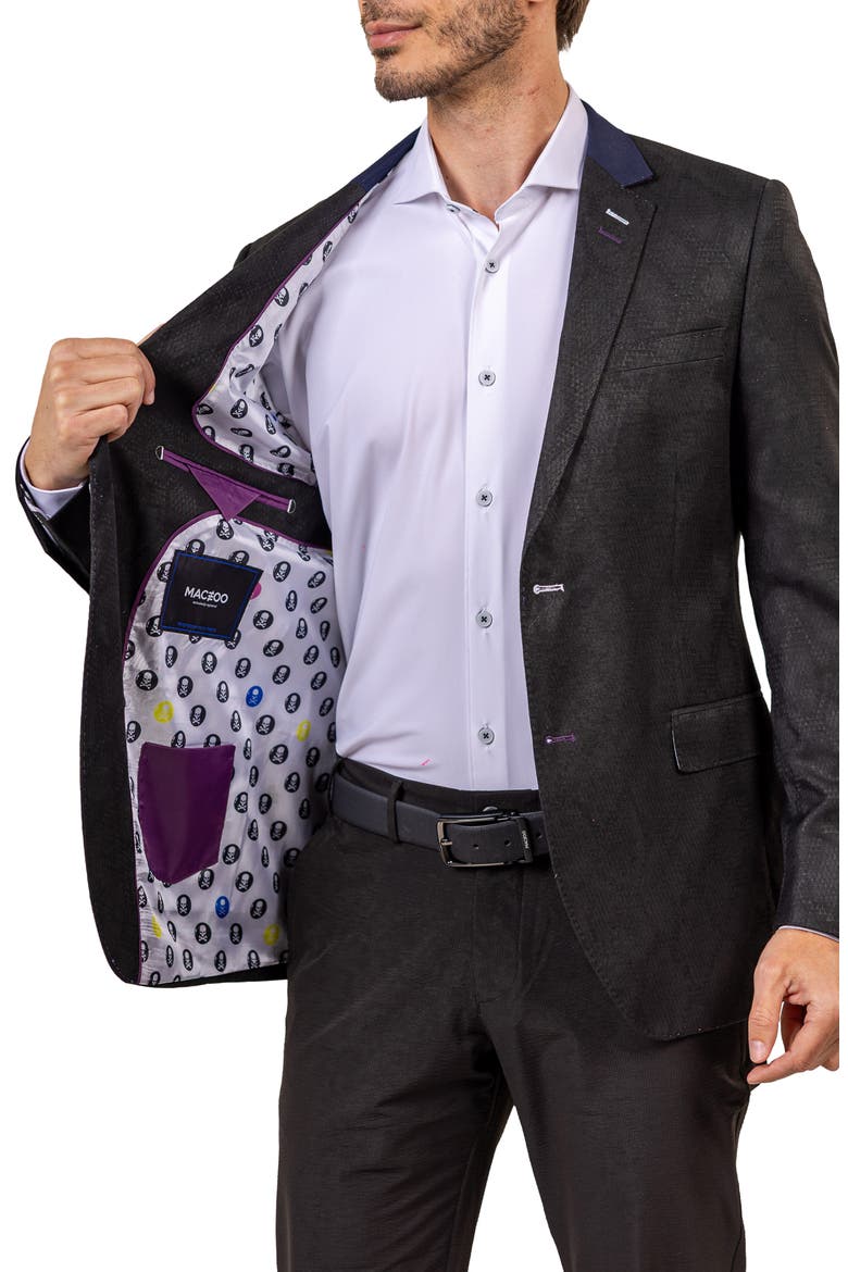 Socrate Ascension Sport Coat, Alternate, color, BLACK