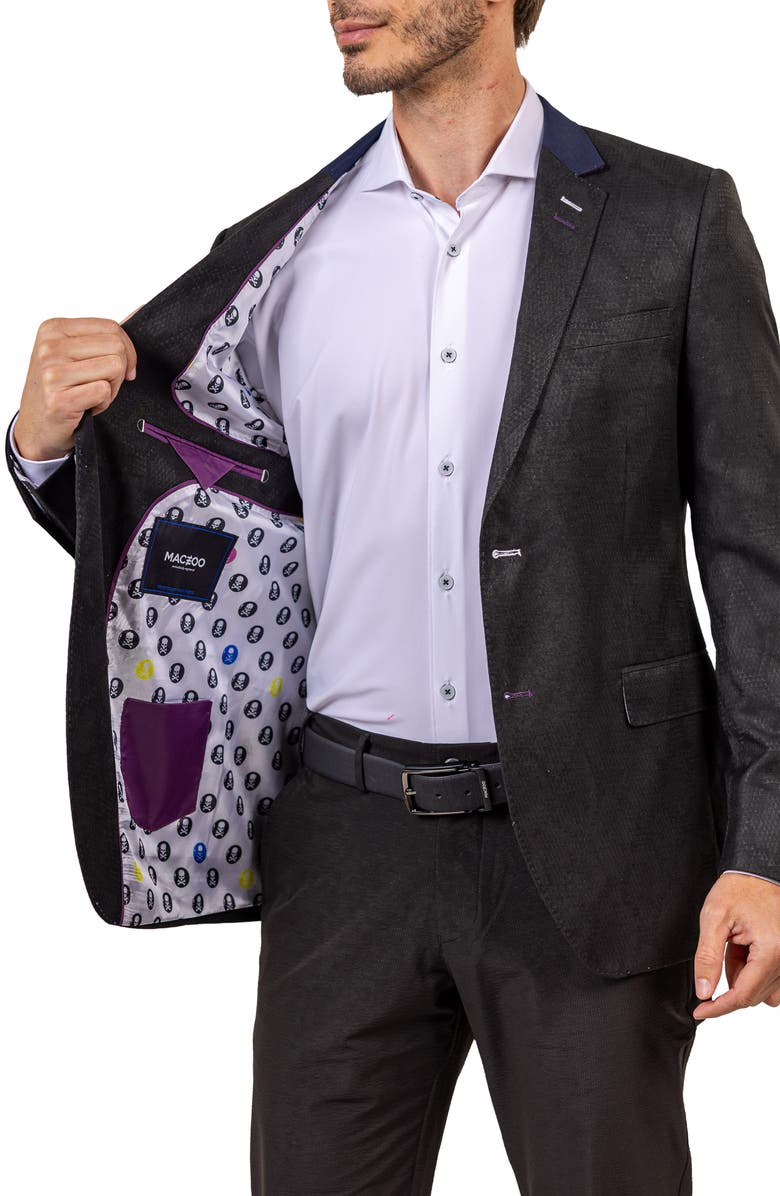 Maceoo Socrate Ascension Sport Coat, Alternate, color, Black