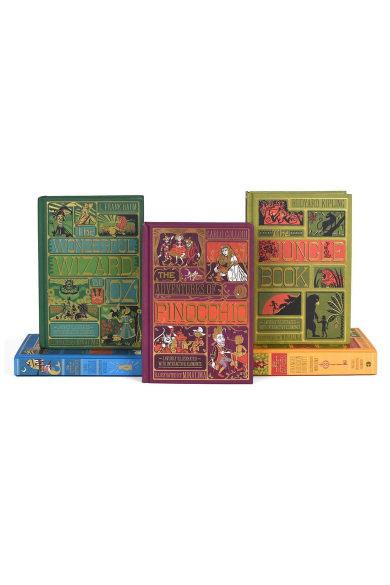 MinaLima Enchanting Children's Classics Book Set, Alternate, color, Multi