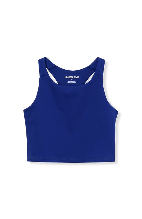 Girls Active Crop Tank