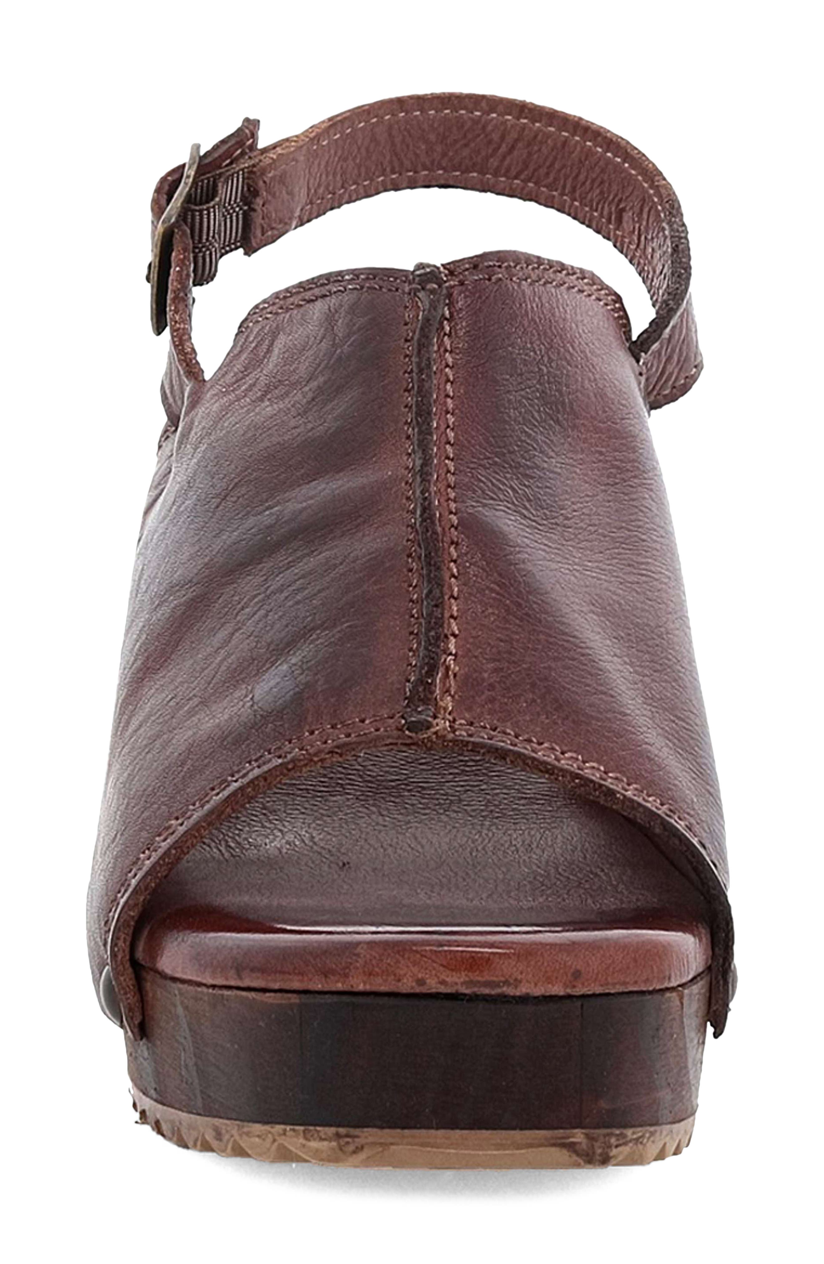 Marie Slingback Sandal, Alternate, color, TEAK DIP DYE