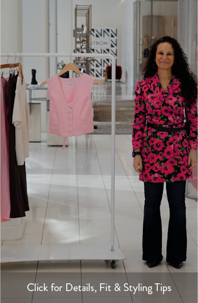 Boreli Linen Vest, sales video thumbnail