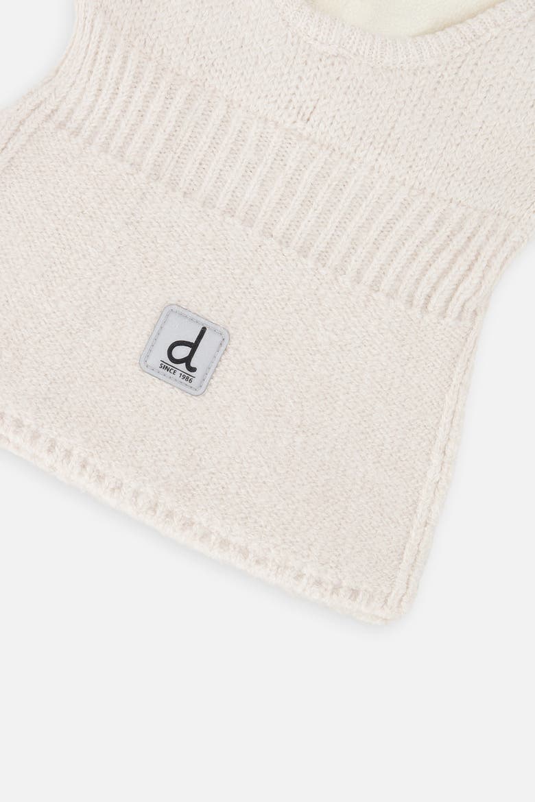 Knit Bear Ears Fleece Lined Balaclava, Alternate, color, Off-White