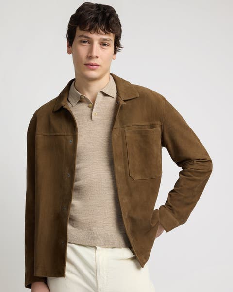 Suede Work Overshirt