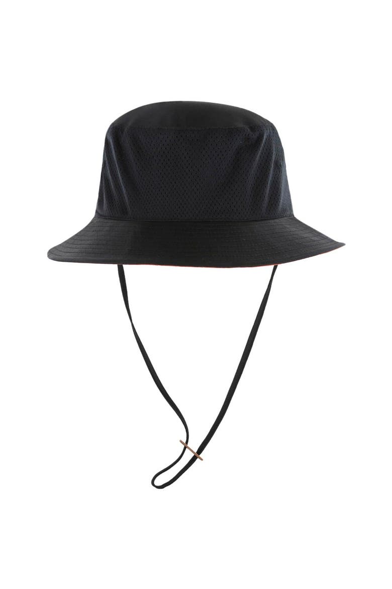 Men's '47 Black Colorado Rockies Panama Pail Bucket Hat, Alternate, color, Black