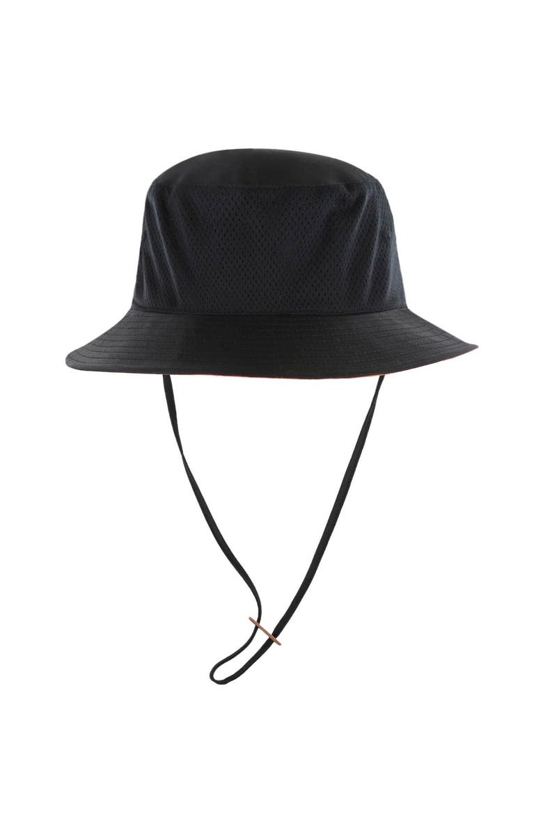 '47 Men's '47 Black Colorado Rockies Panama Pail Bucket Hat, Alternate, color, 