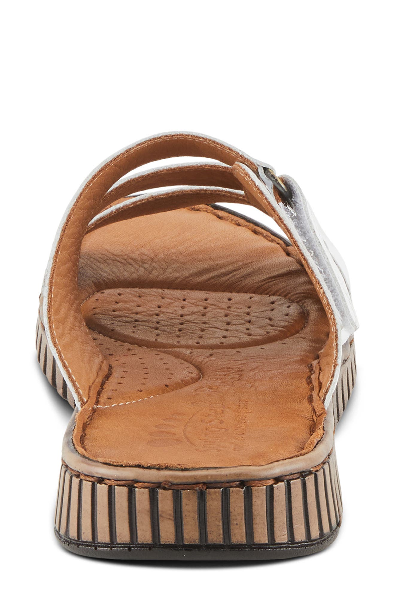 Olly Slide Sandal, Alternate, color, WHITE
