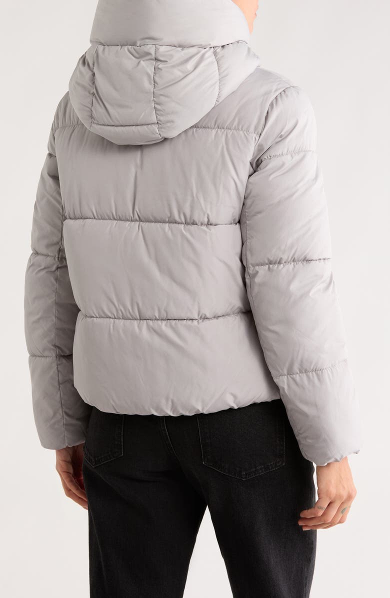 BCBGeneration Cloud Hooded Puffer Jacket, Alternate, color, Stone