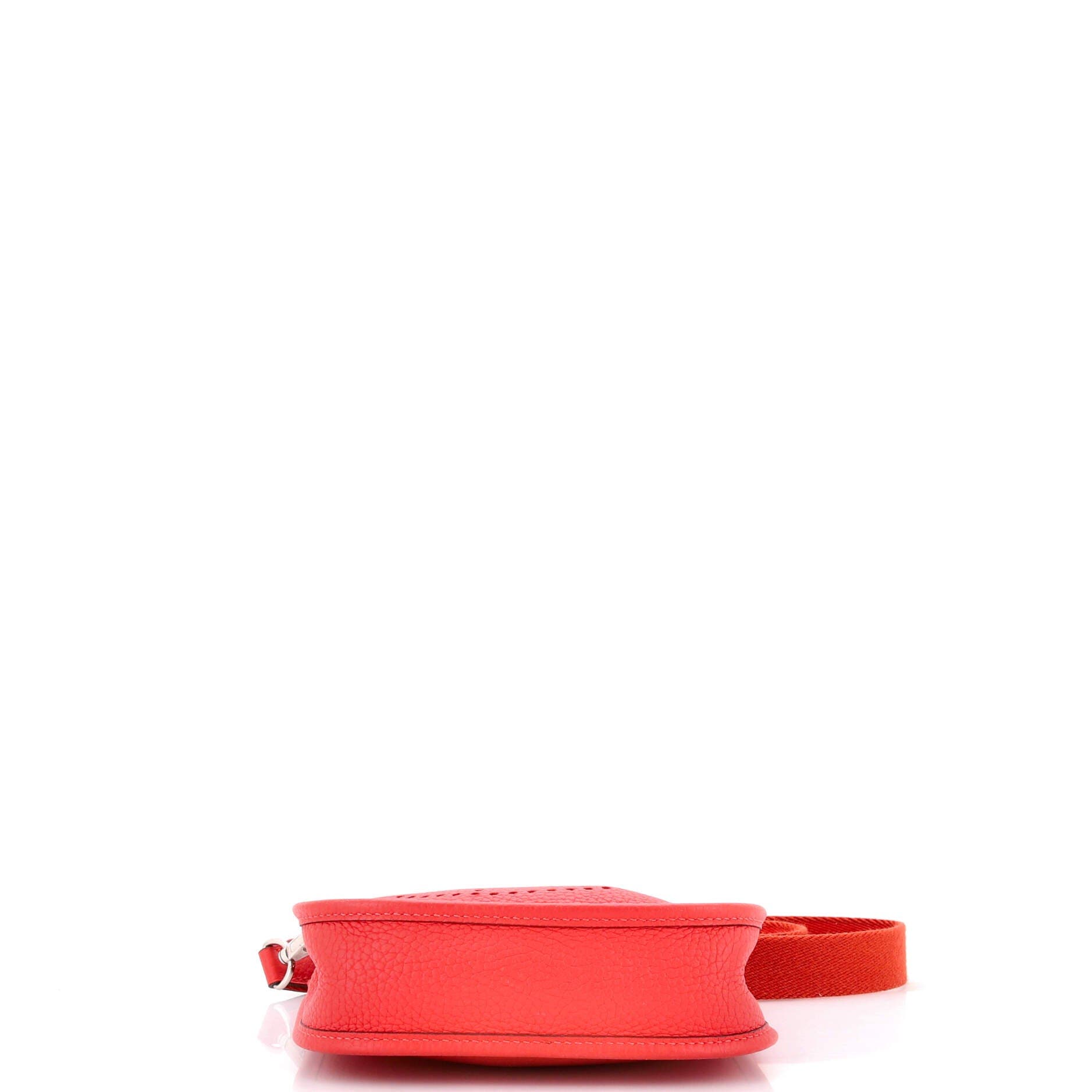 Pre-Owned Hermes Evelyne Bag Gen III Clemence TPM, Alternate, color, Rouge Pivoine