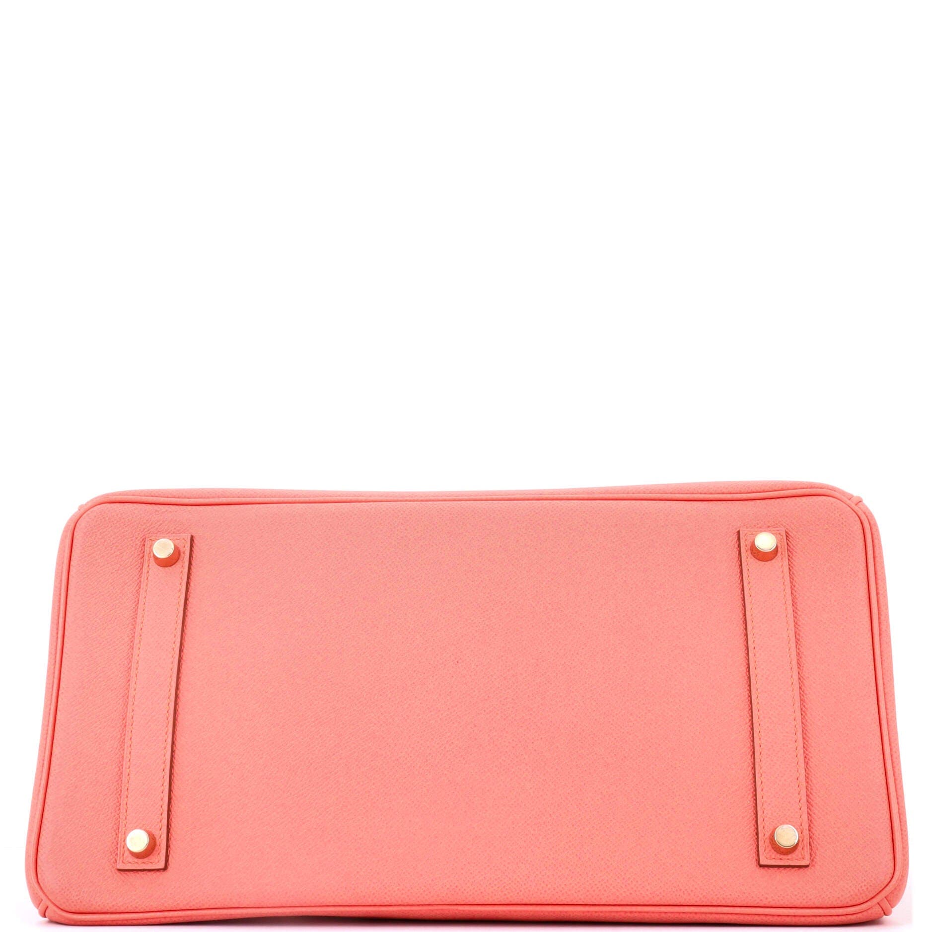 Birkin Handbag Pink Epsom with Gold Hardware 35, Alternate, color, Red