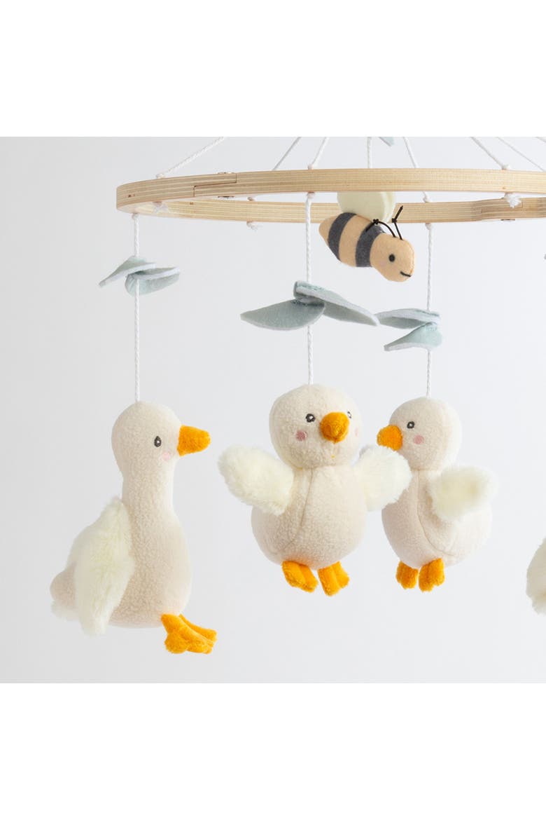Musical Mobile - Goosey Goosey, White, Alternate, color, White