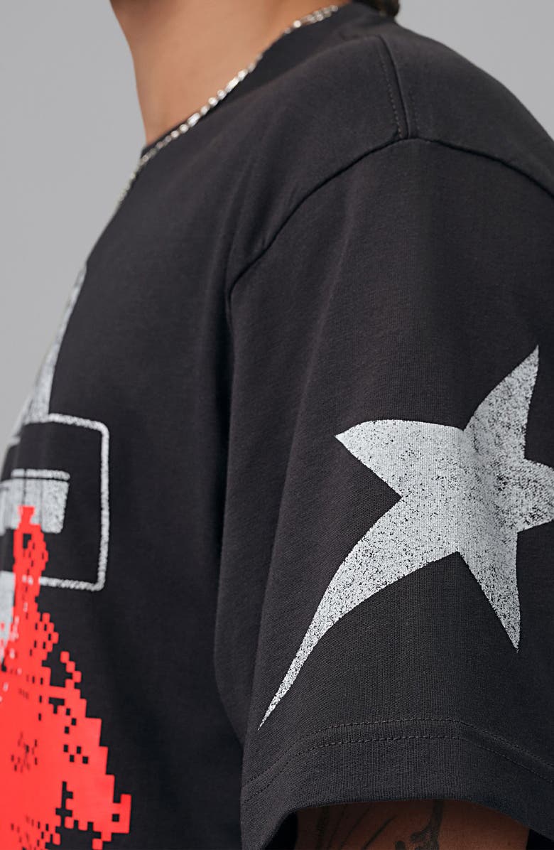 Jordan Cotton Graphic T-Shirt, Alternate, color, Off Noir