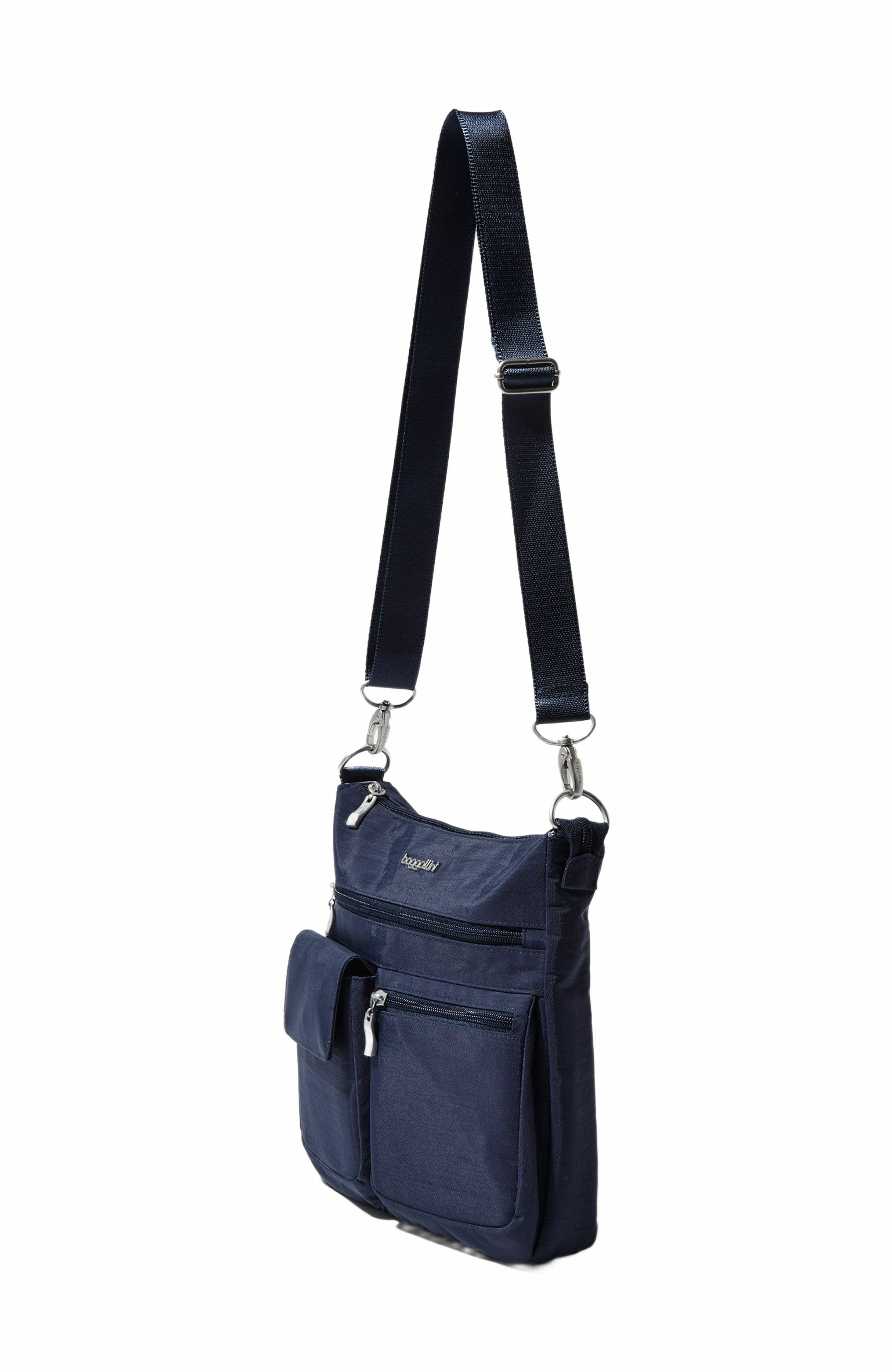 Modern Everywhere Slim Crossbody Bag with RFID Wristlet, Alternate, color, French Navy
