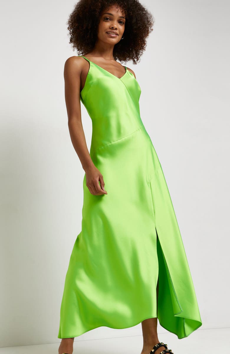 River Island Asymmetric Hem Slipdress, Alternate, color,