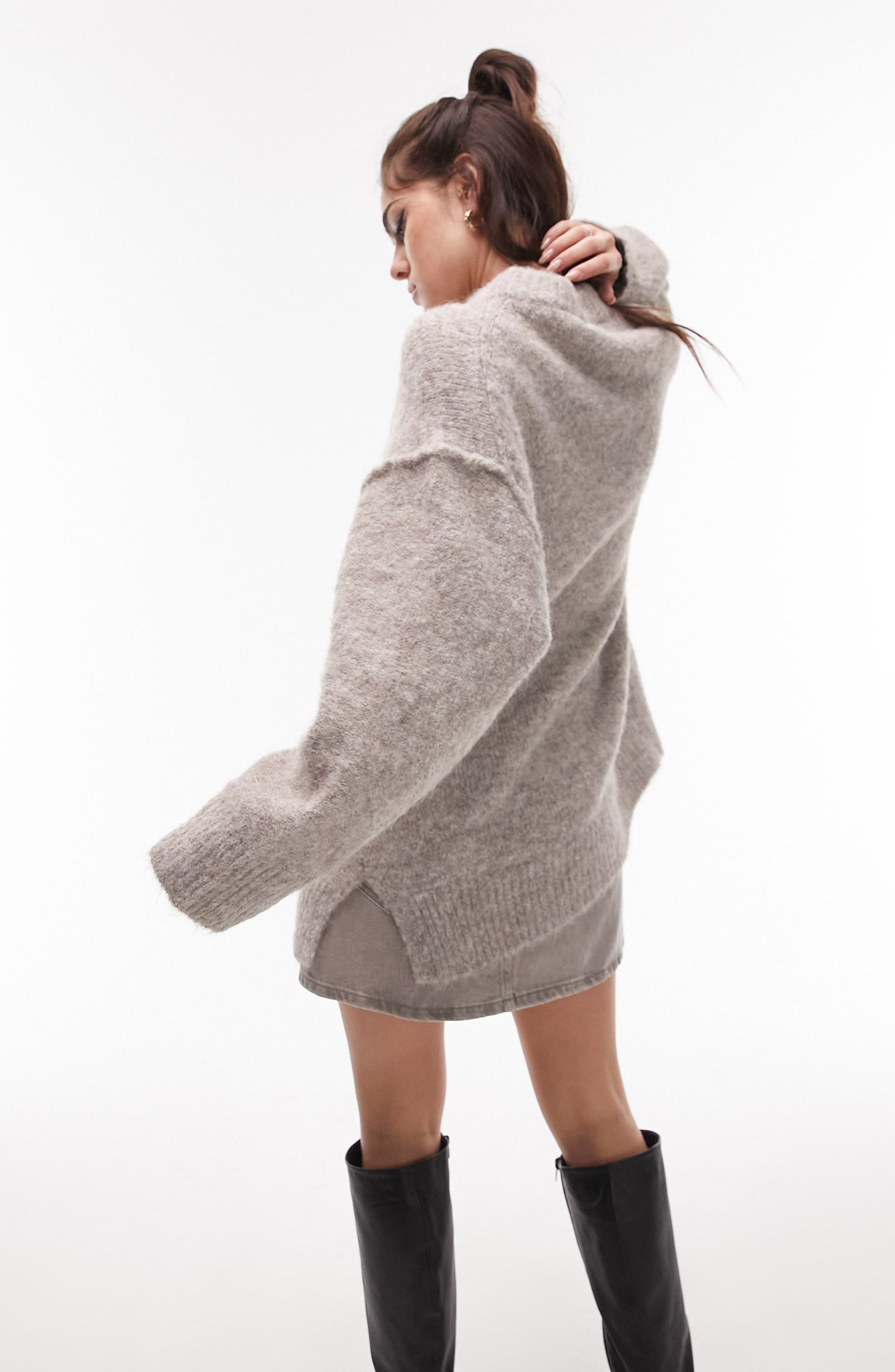 Oversize Pullover Sweater - image 2