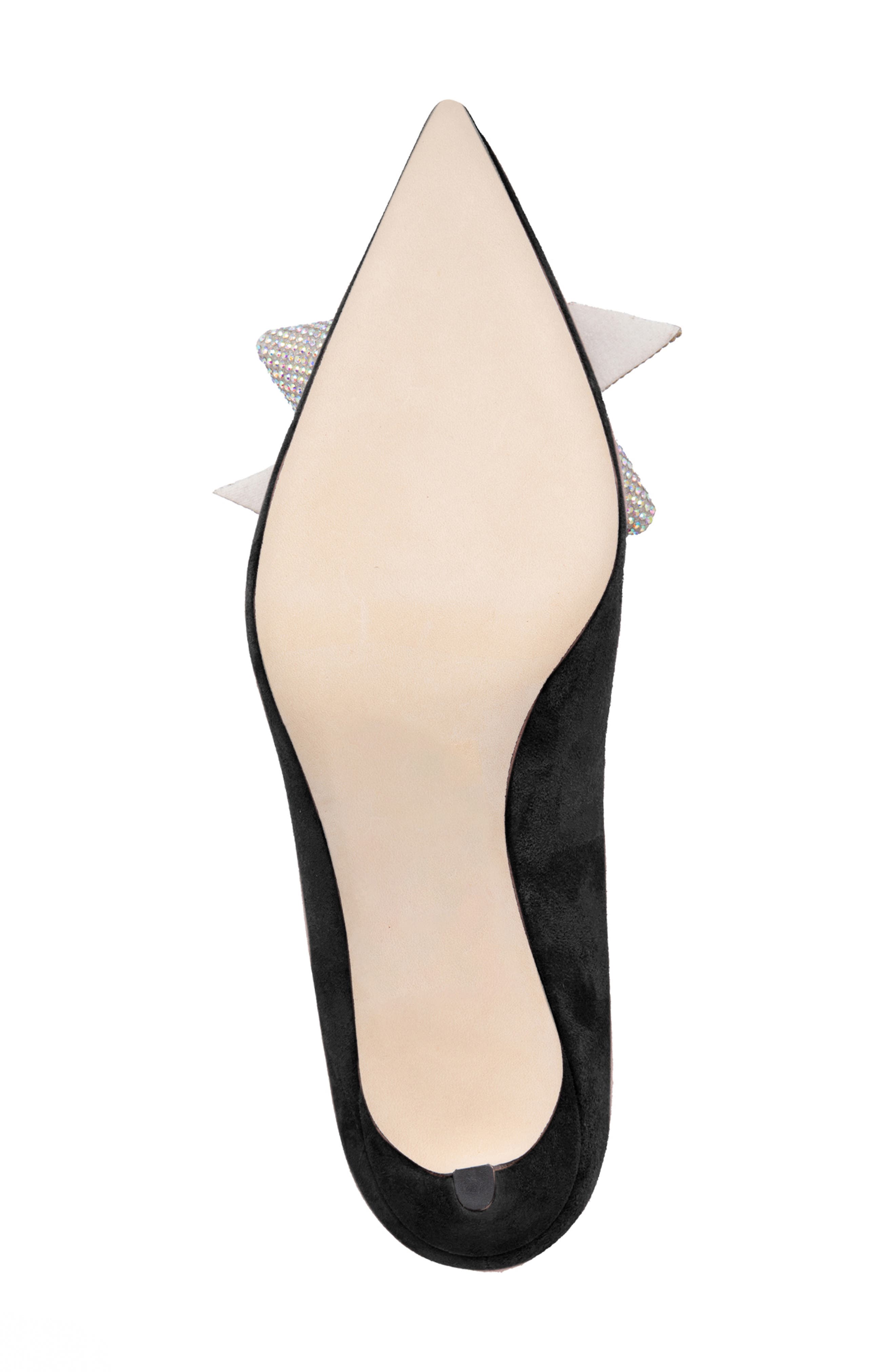 BEAUTIISOLES Frida Pointed Toe Kitten Heel Pump, Alternate, color, Black