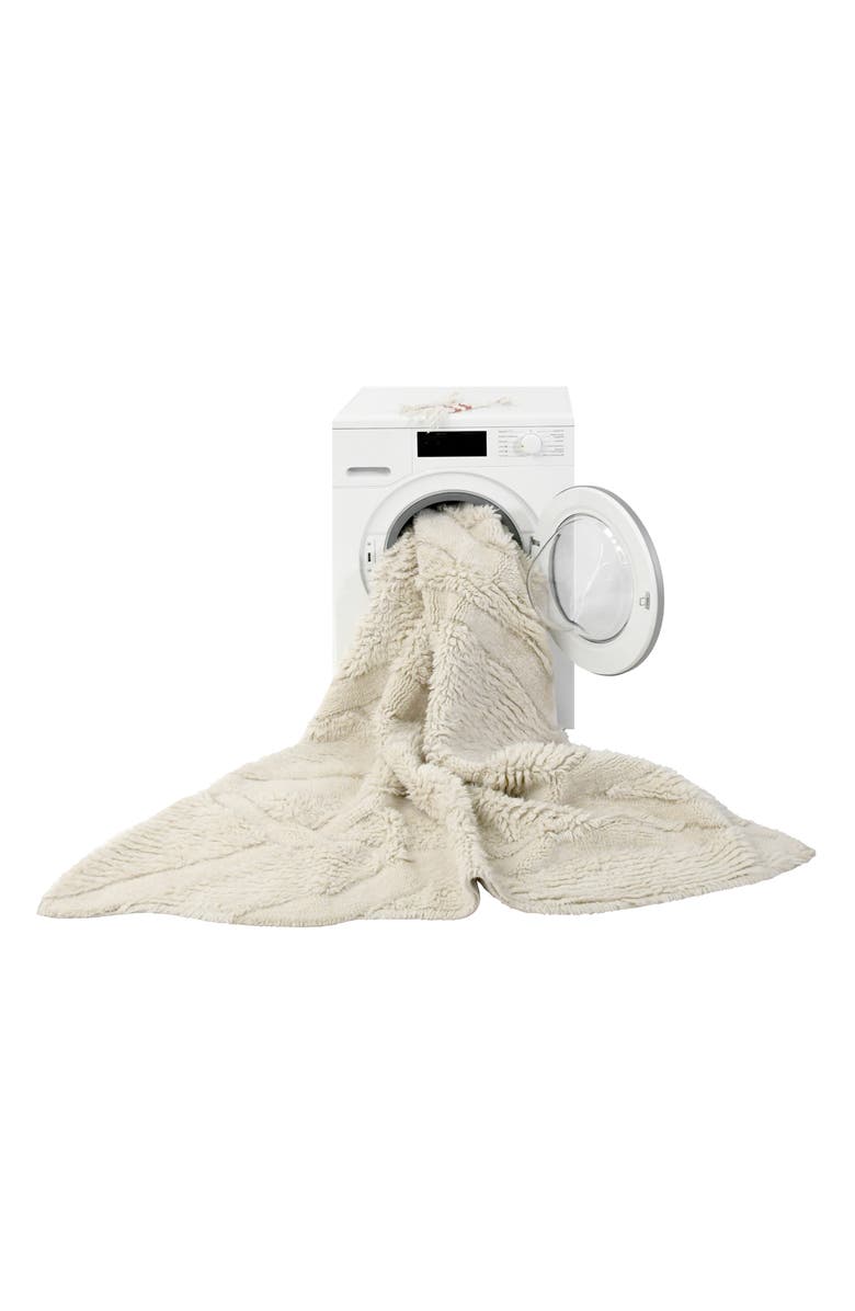 Lorena Canals Woolable Enkang Ivory Washable Wool Rug, Alternate, color, 