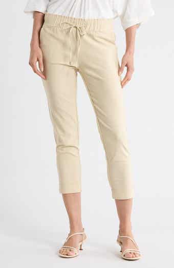 PATRIZIA LUCA Drawstring Waist Capri Pants