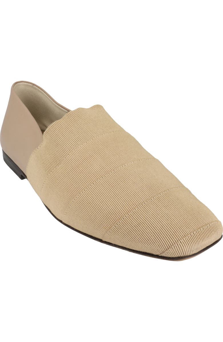 FERRAGAMO Grosgrain Loafer, Main, color, Beige Khaki