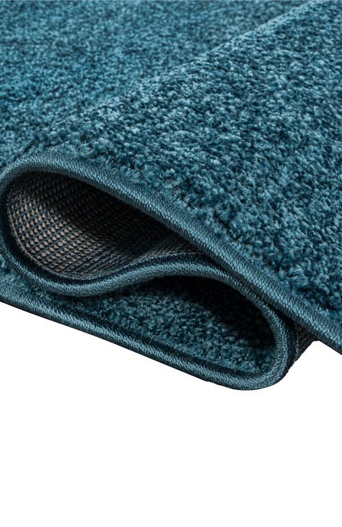 Jonathan Y Haze Solid Low-pile Area Rug In Blue