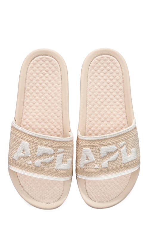 Apl Athletic Propulsion Labs Big Logo Techloom Slide Sandals