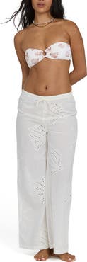 Billabong Beach Livin' Eyelet Cover-Up Drawstring Pants