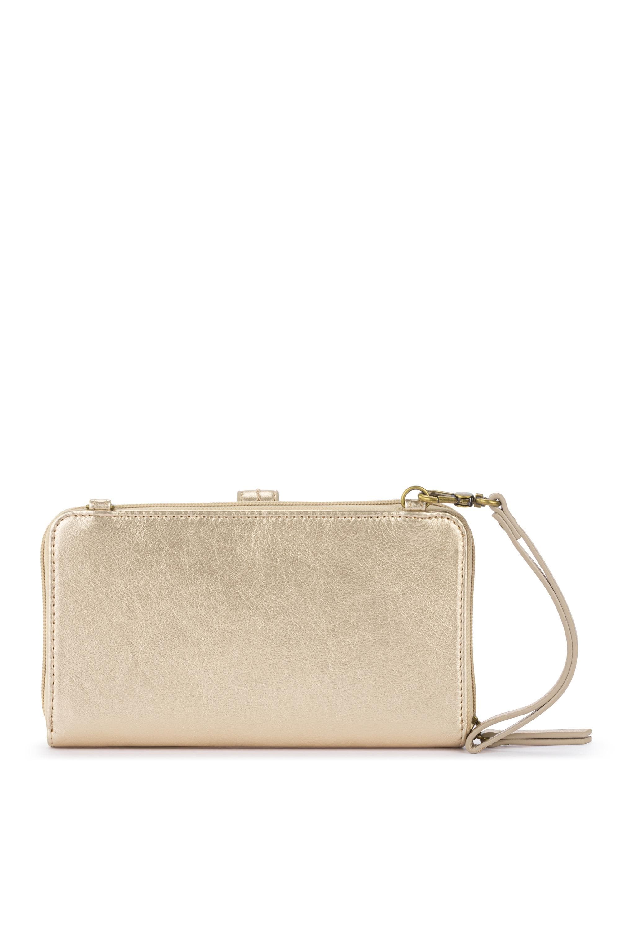 The Sak Iris Smartphone Crossbody Bag, Alternate, color, Light Gold