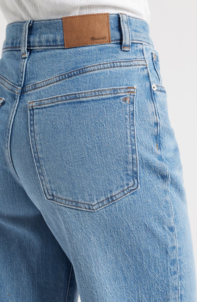 Madewell Perfect Wide Leg Jeans, Alternate, color, Maybank Wash