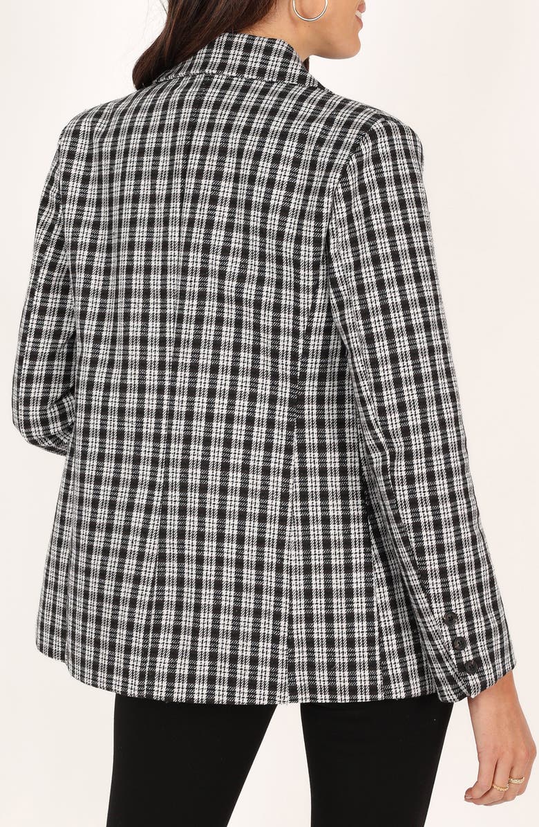 Elizabeth Plaid Blazer