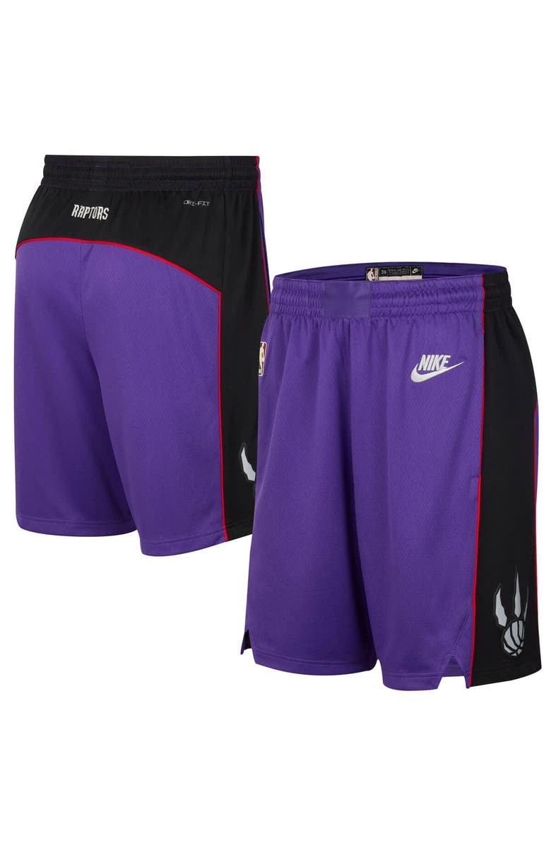 Nike Men's Nike  Purple Toronto Raptors 2024/25 Classic Edition Swingman Shorts, Main, color, 
