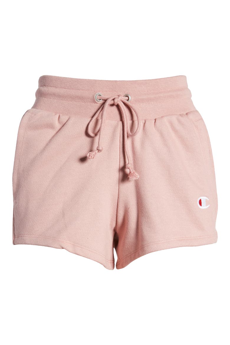 Reverse Weave® Shorts, Alternate, color, PINK BEIGE