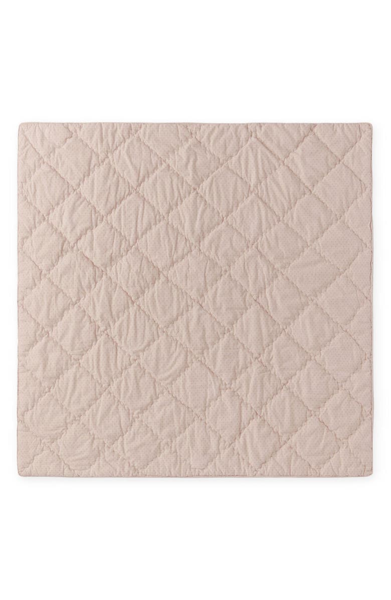 Pehr Pin Dot Organic Cotton Blanket, Alternate, color, Pin Dot Peony