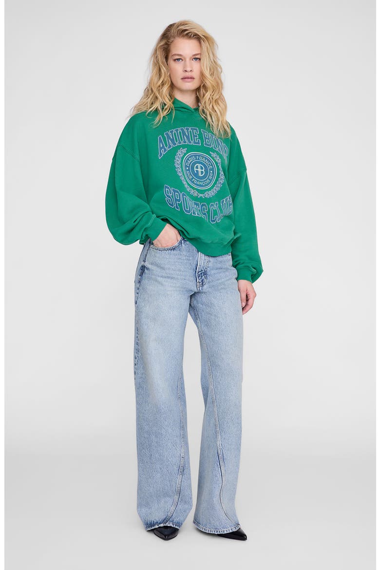 Harvey Sweatshirt Collegiate, Main, color, Green
