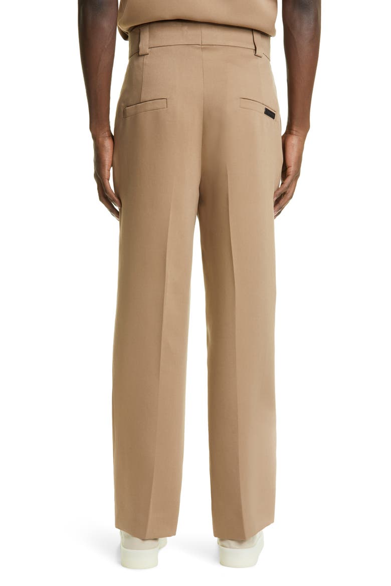 Pleated Pants (Nordstrom Exclusive), Alternate, color, TAUPE