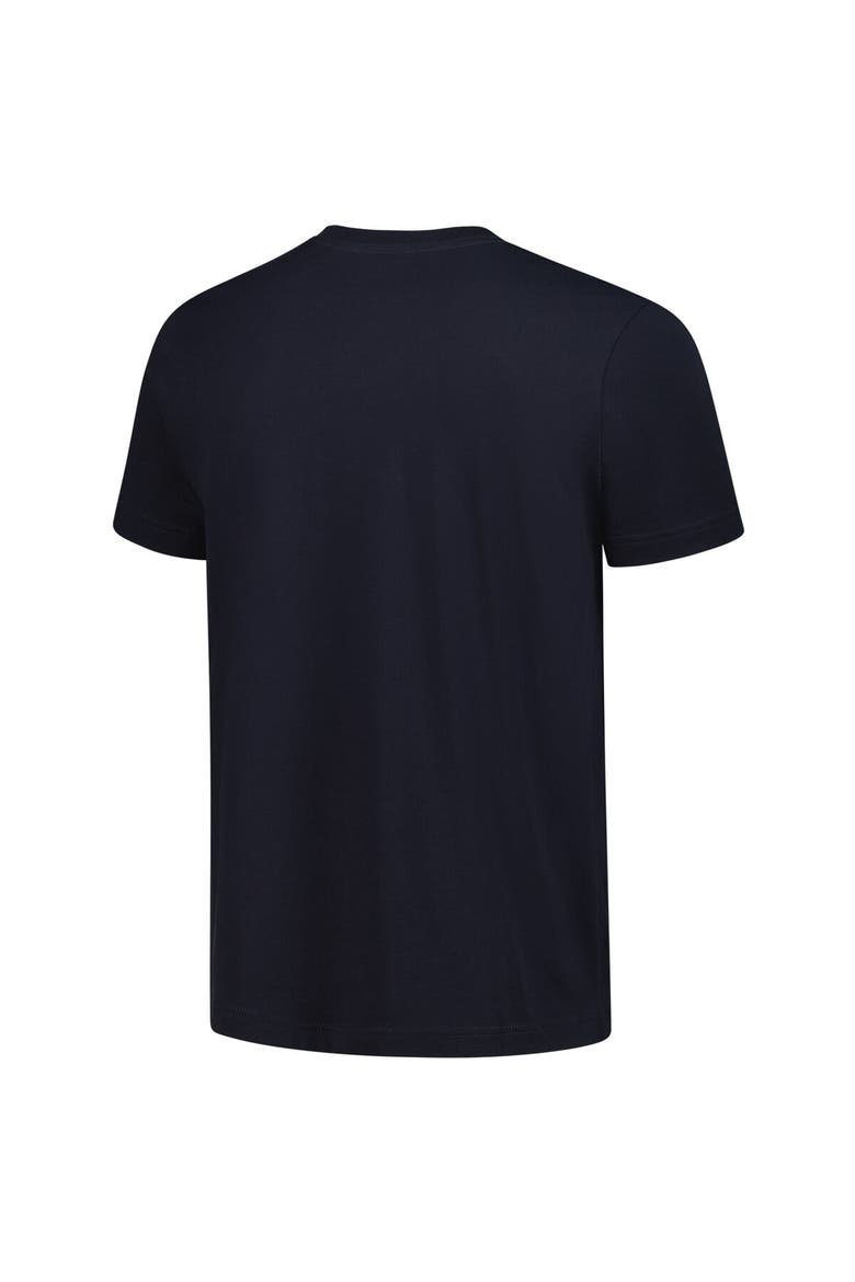 Men's New Era  Navy Indiana Pacers Distressed Throwback Vintage Color Pack T-Shirt, Alternate, color, Navy