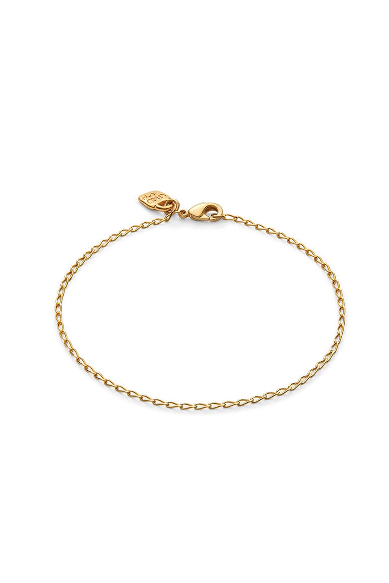Oval Link Charm Bracelet, Main, color, Gold