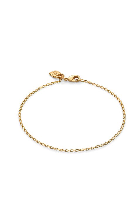 Oval Link Charm Bracelet