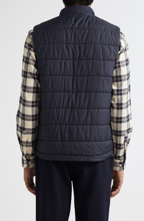 Sunspel Insulated Gilet In Blue