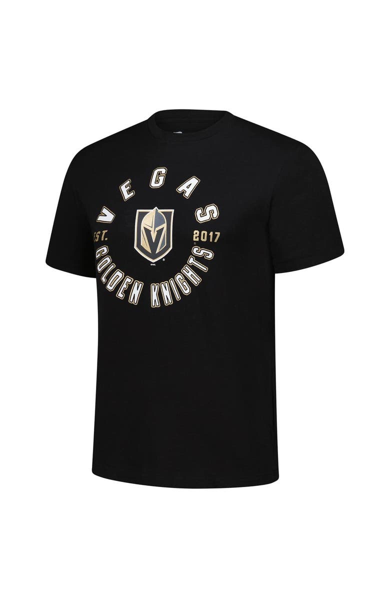 FANATICS Men's Fanatics Black Vegas Golden Knights Serve T-Shirt, Alternate, color, Black