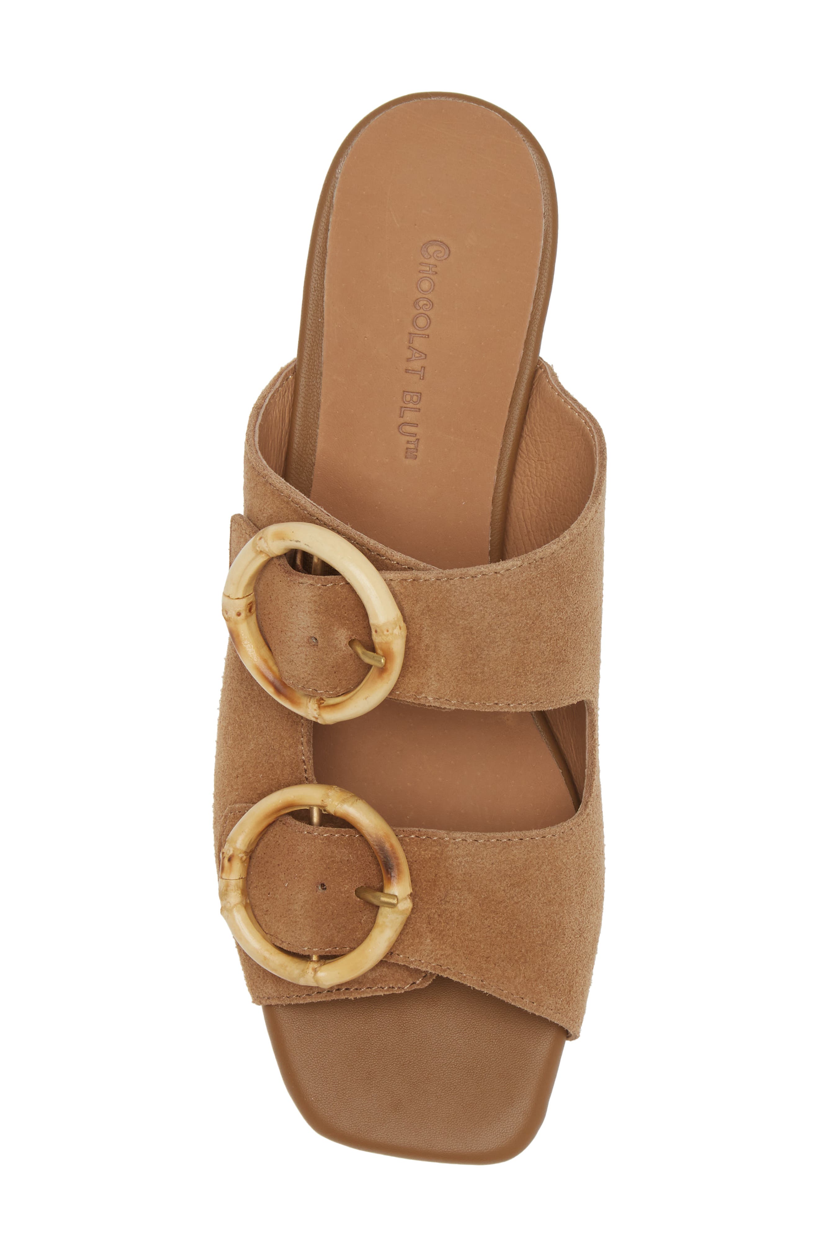Eliza Sandal, Alternate, color, CAMEL SUEDE