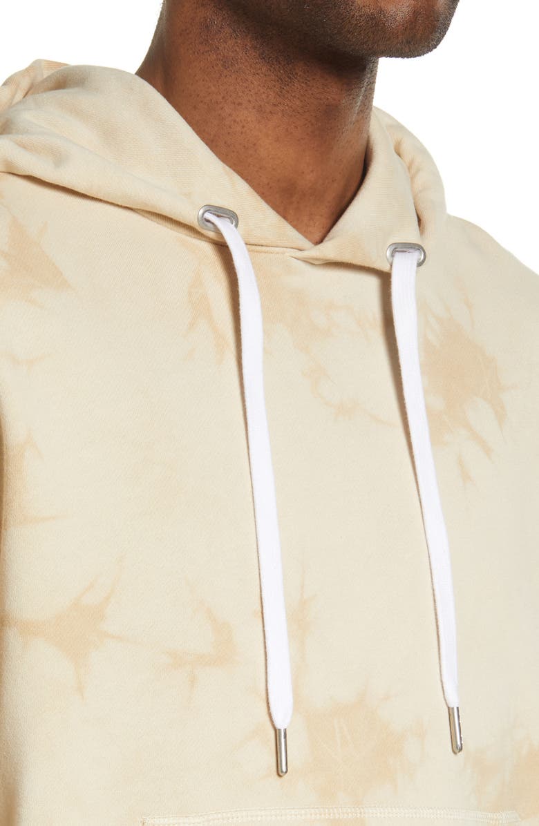 rag & bone City Terry Tie Dye Hoodie, Alternate, color, 