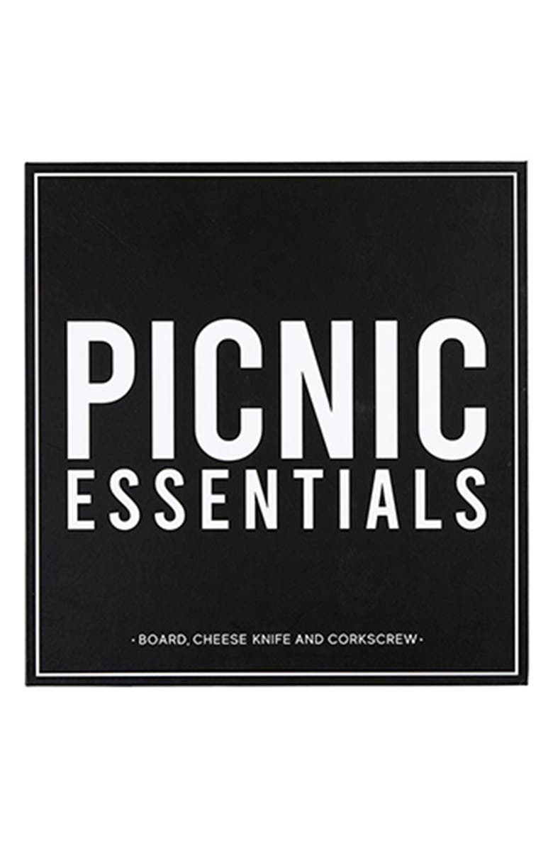 CREATIVE BRANDS 3-Piece Picnic Box, Alternate, color, Brown