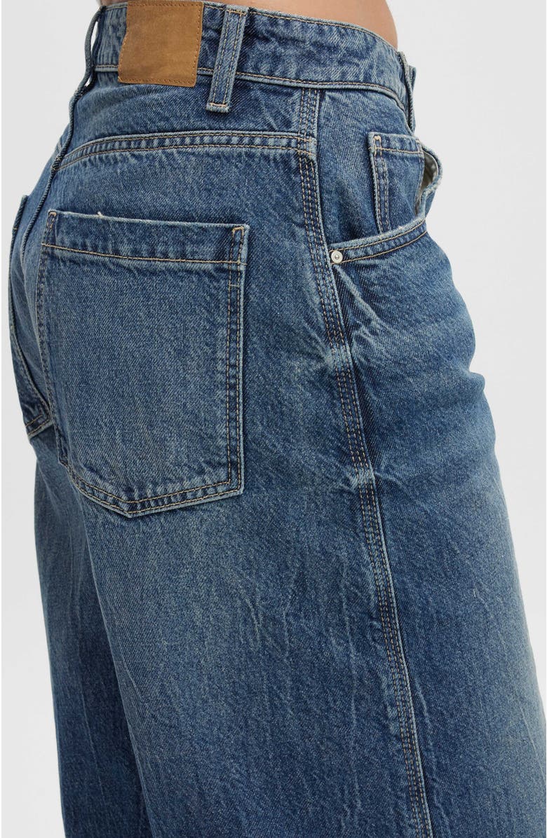 Cotton On Women's 90 S Baggy Denim Jort, Alternate, color,