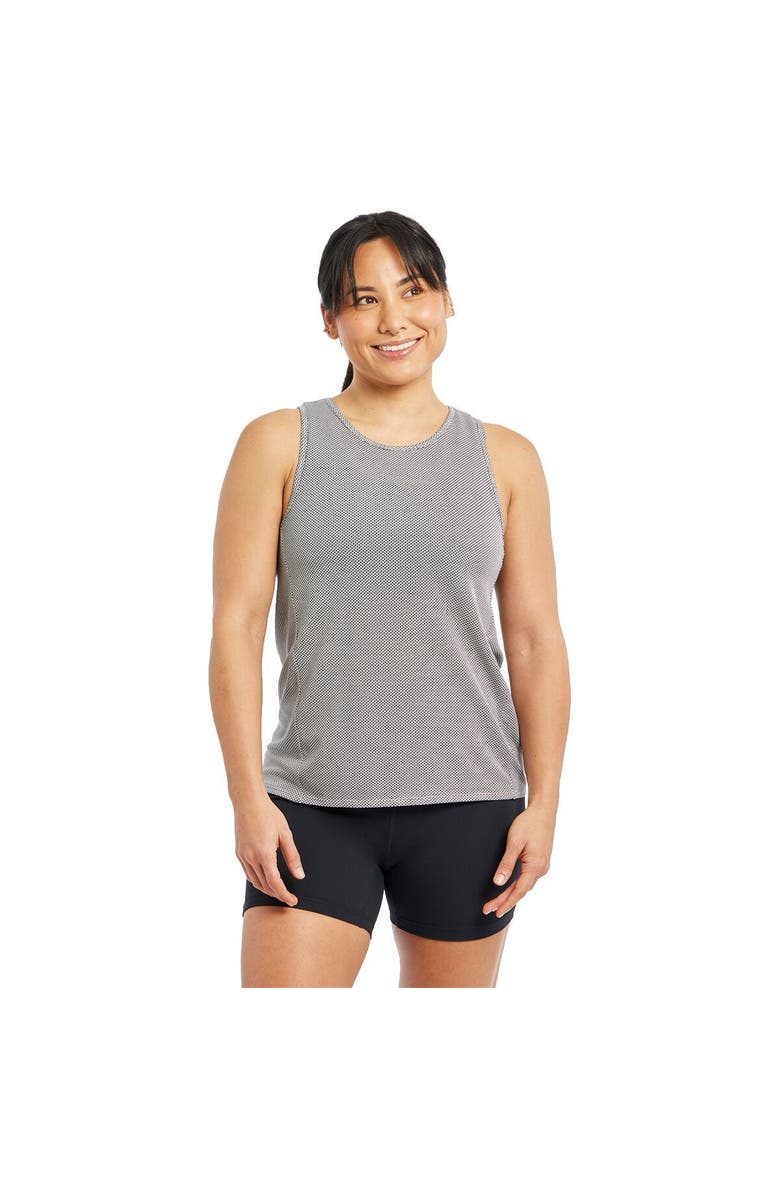 Oiselle Flyout Trail Tank Top - Women's, Main, color, Black/White