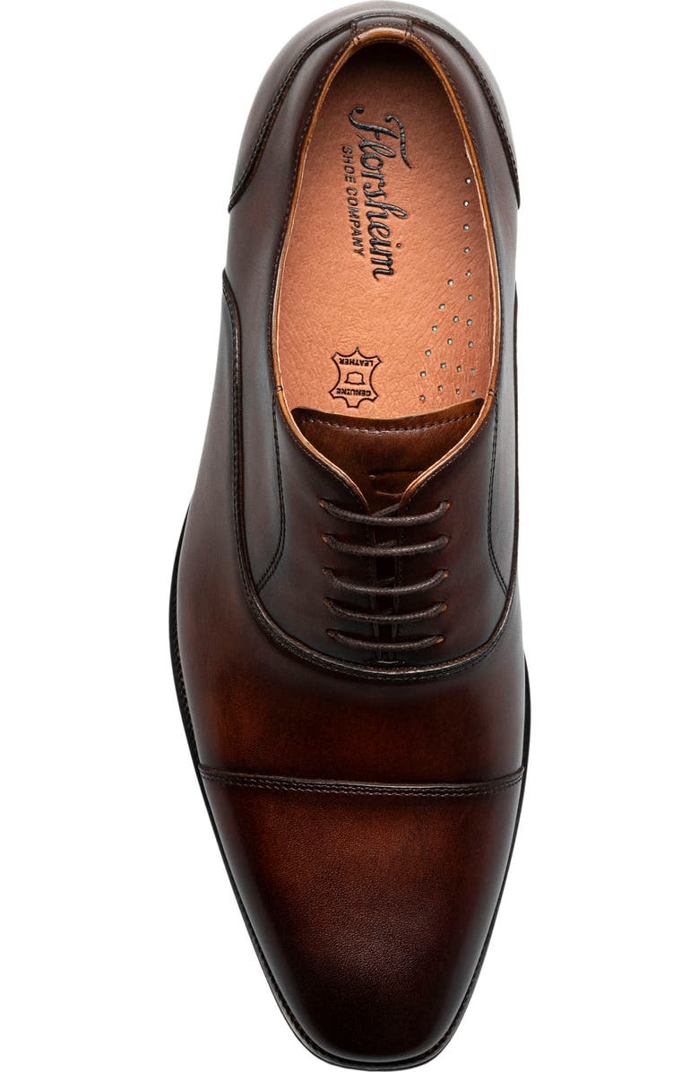 Florsheim Sorrello Cap Toe Balmoral Oxford, Alternate, color, Brown