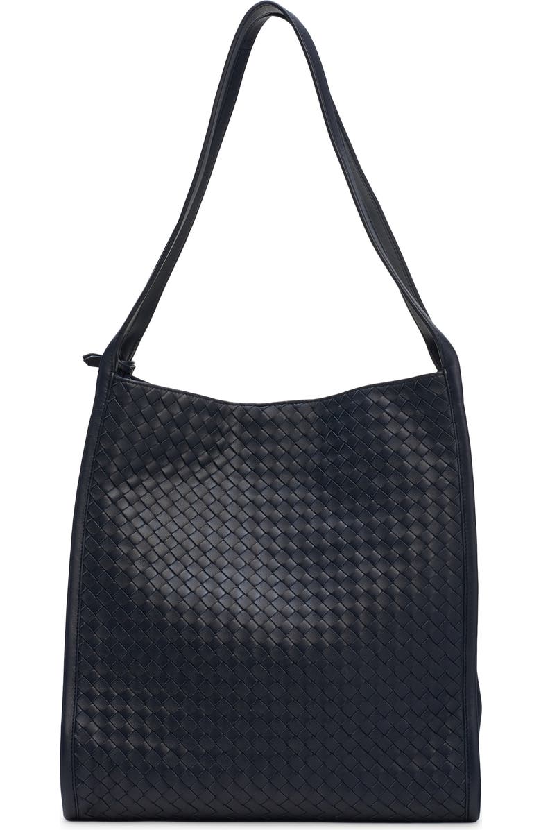 Bottega Veneta Corriere Intrecciato Leather Tote, Alternate, color,