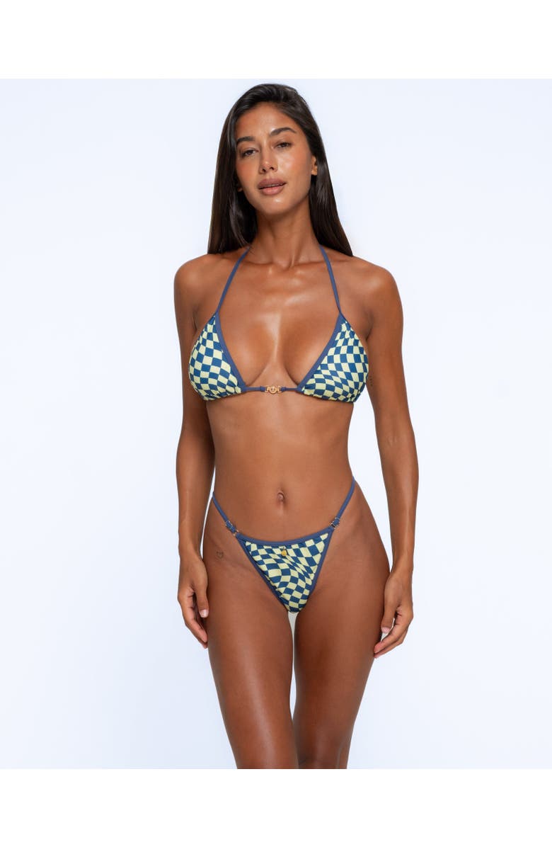 One Empire Nohea Bikini Top, Alternate, color, Green