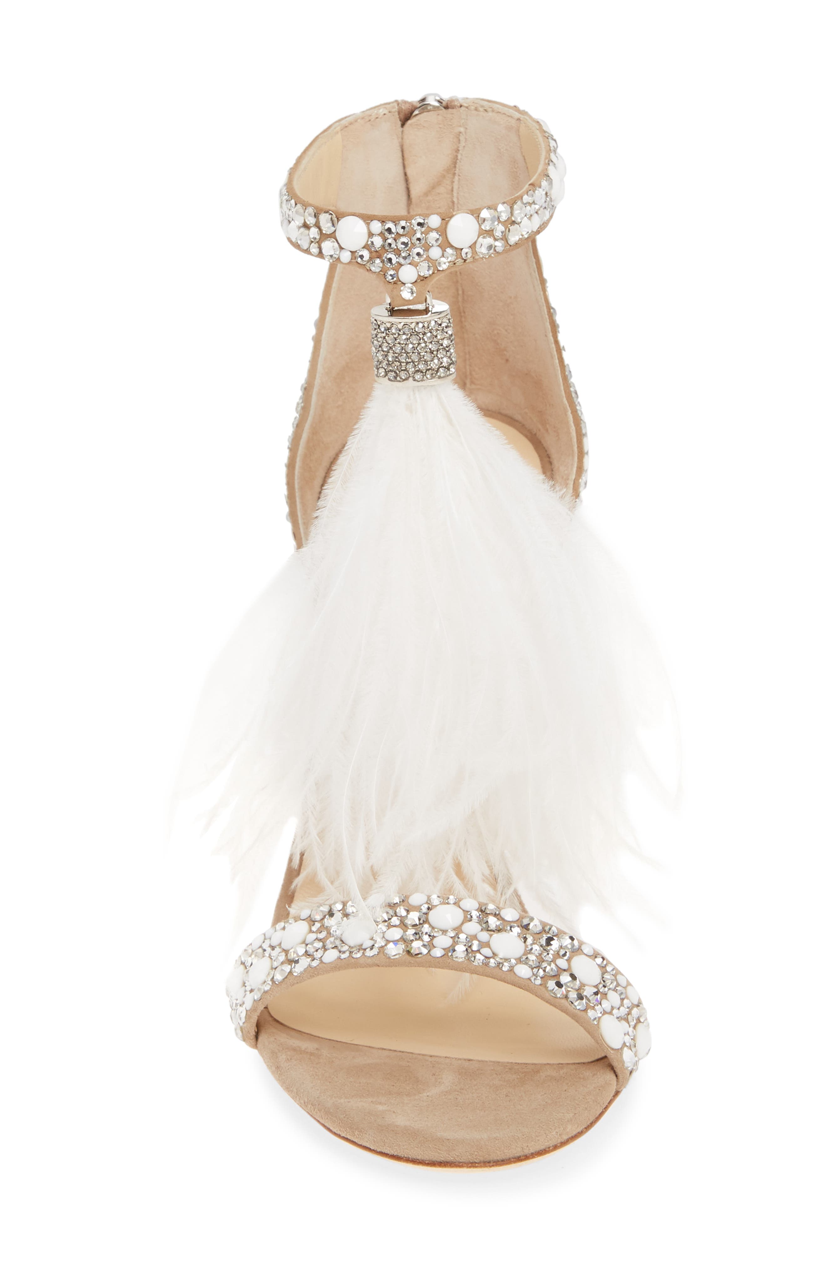 Jimmy Choo Viola Crystal Embellished Ankle Sandal, Alternate, color, 